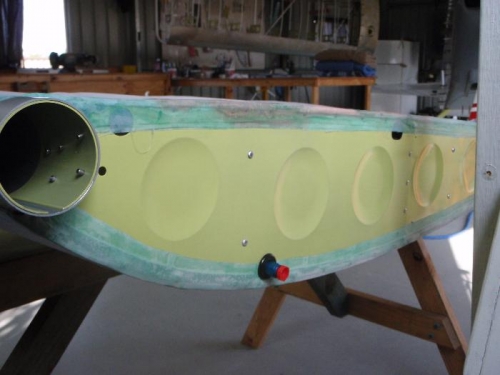 Inboard end of wing..not completed