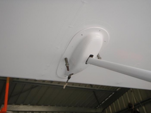 Flap brace and fairing inst.