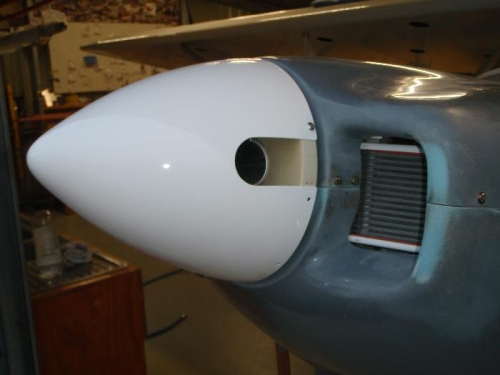 Front end of cowl reworked