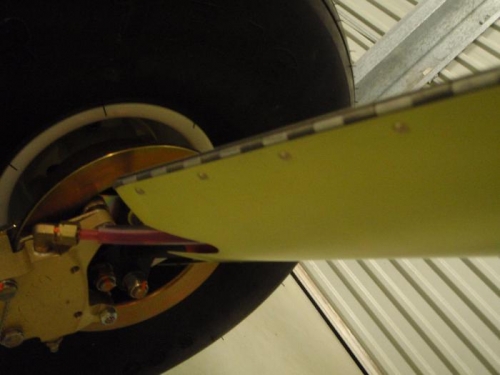 Modified leg fairing #3