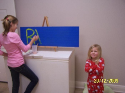 MCKELVEY GIRLS HARD AT WORK