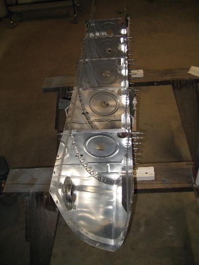 Inner ribs, filler flange, and drain w/proseal