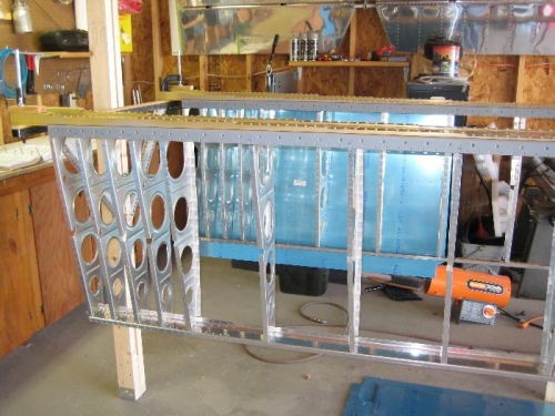 First skin on the left inboard