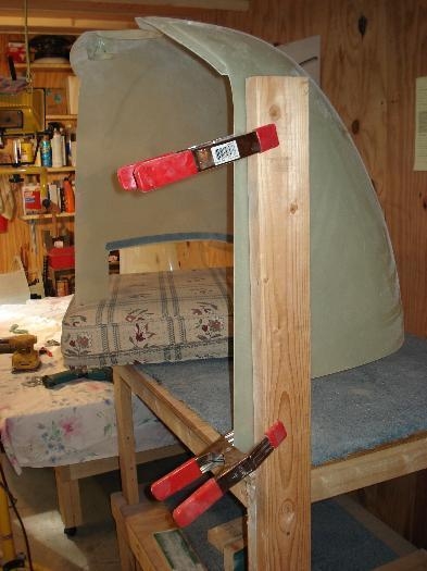 Jig for sanding straight edges.