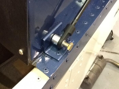 New bushing going in.