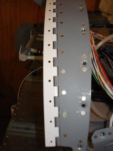 Hinge installed, ready for cowl fit.