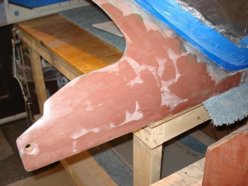 Sanded and filled (again.)