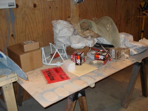 FWF kit before inventory.