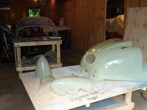 Fiberglass coated - again.