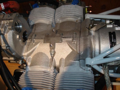 Block marked for RTV.