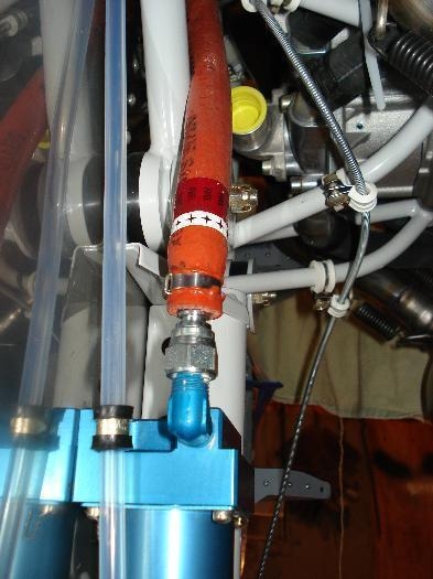 Oil vent and heater cable.