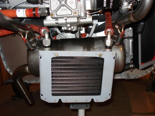 Cooler in place -  roughly.