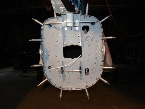 Nutplates drilled and clecoed.