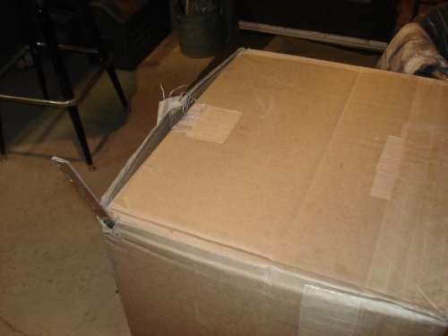 Wheelpants kit damage.