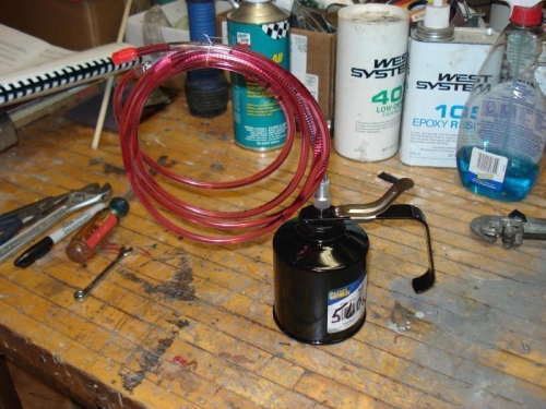 Brake bleed invention.