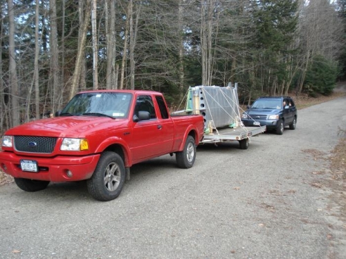 Caravaning to Hagaman.