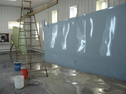 Wings getting primed.