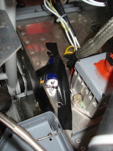 Capacitor - temporary mount.