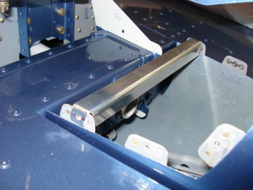 Lower tail cone cross brace.