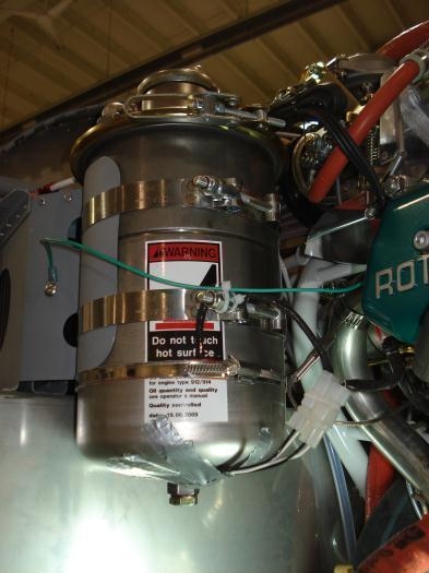 Reiff preheater installed.