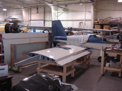 Installing flaperon.