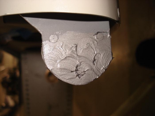 Stub spars with anti-seize paste.