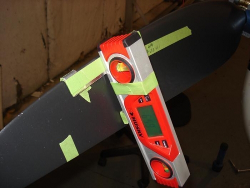 New three point level bracket.