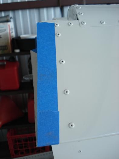 Flaperons trimmed to tape.