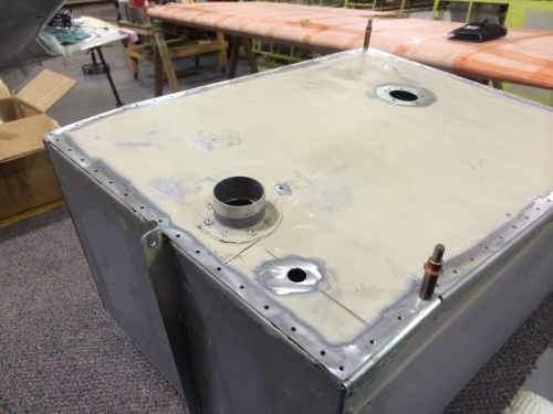 Holes for vent kit and new mechanical gauge.