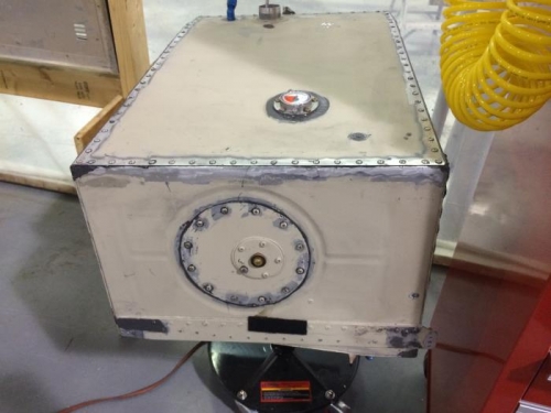 Tank back together at last!