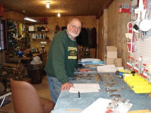 Sorting small parts bags