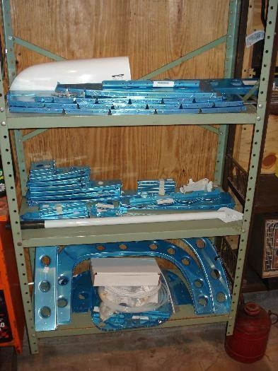 Subkits sorted and stored