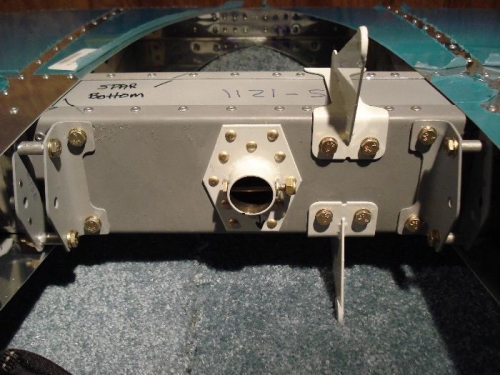 Finished spar attachments.