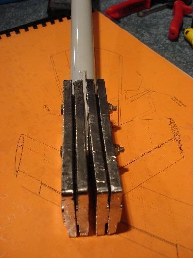 Counterweights - drilled by Jack.