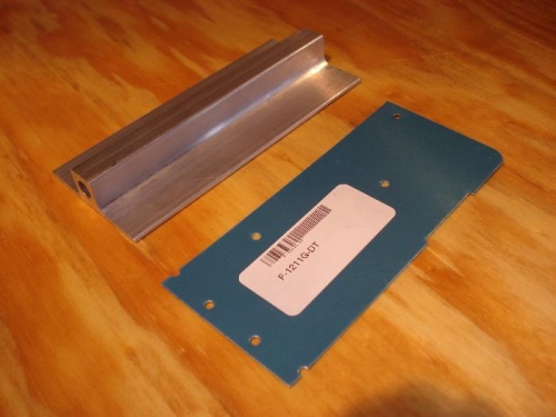 Stock for tail skid bracket.