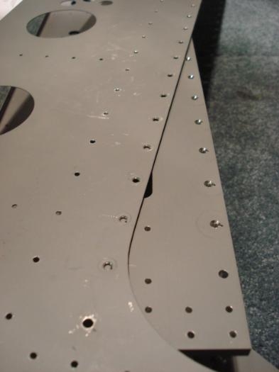 Countersunk & dimpled.