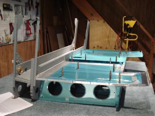 Baggage floor dry run.