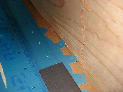 Damage and bent tab.