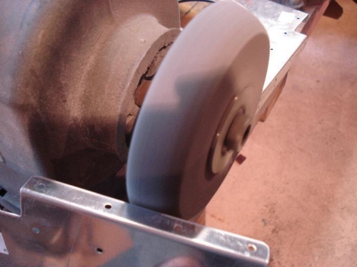 Deburring straight edge.