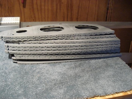 Left wing forward ribs.