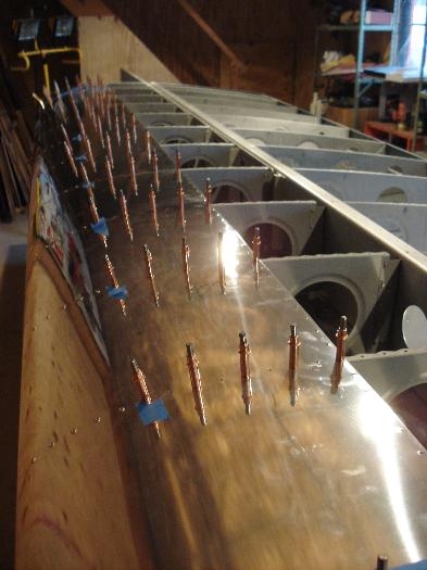 Top wrap-around skins.