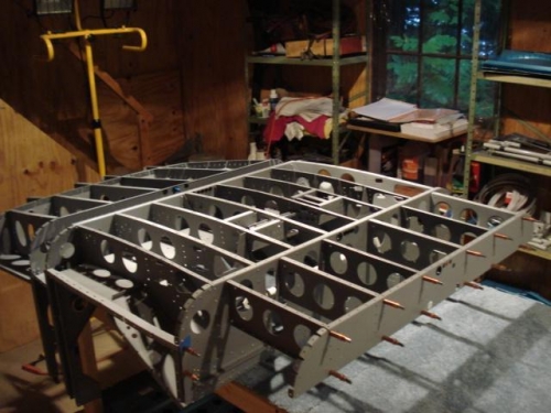 Assembly turned over.