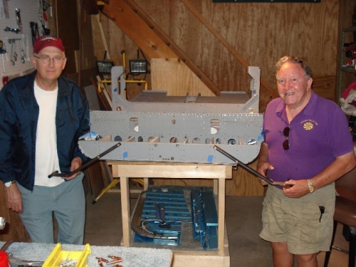 Stepping up in the world.