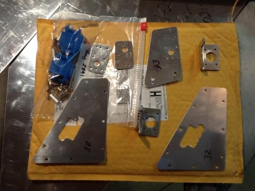 Wing connector kit prepped.