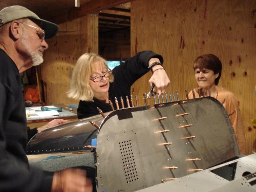 Breaking in new staff.