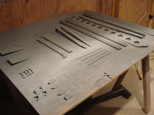 Section 23 parts prepped and primed.