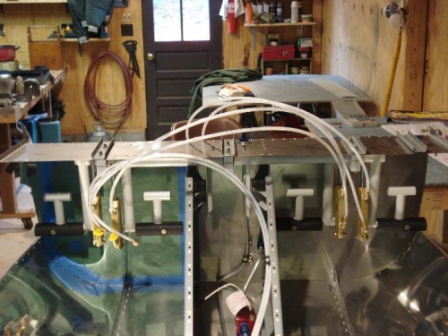 Rudders trial fitted.