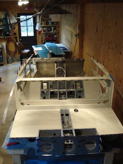 Masking stripped, side frames on.