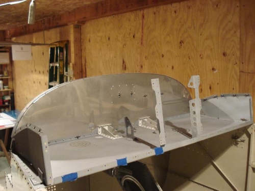 Complete and installed Panel Base Assembly.