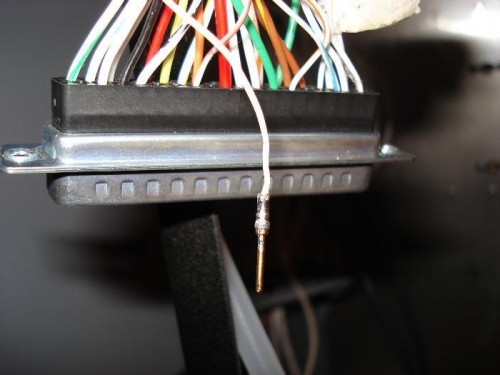 The one pin that won't stay in.